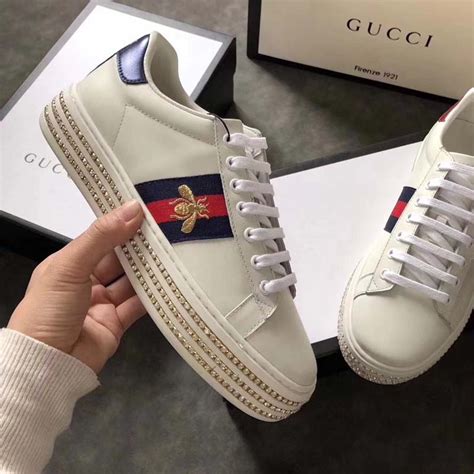 gucci shoes white womens|Gucci shoes unisex.